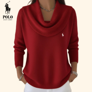 RL® Soft Cowl Elegance Sweater