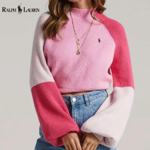 RL® Heritage Mock Neck Cropped Knit
