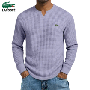 Lc® Heritage Grid Texture V-Notch Pullover