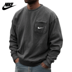 NK® Heritage Washed Pocket Crewneck