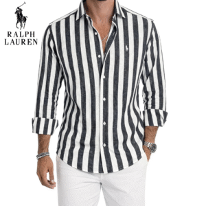 RL® Riviera Bold Stripe Linen Shirt