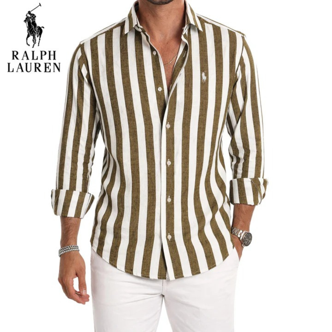 RLĀ® Riviera Bold Stripe Linen Shirt - Image 2